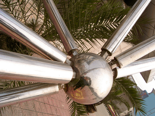 肇东不锈钢螺栓球网架